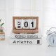 Wooden Calendar